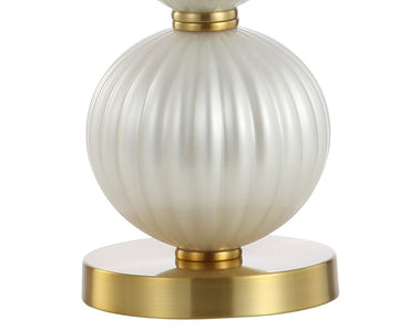 Gillian 33.7" Glass LED Table Lamp - JONATHAN Y
